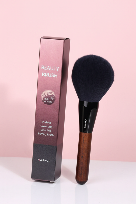 Beauty Brush with Pink Background