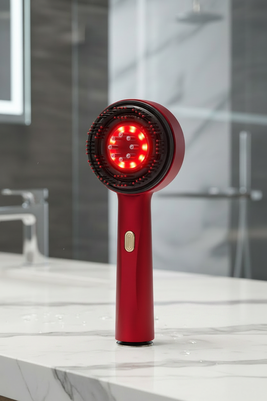 Scalp Massager Studio Ad - Clean Base